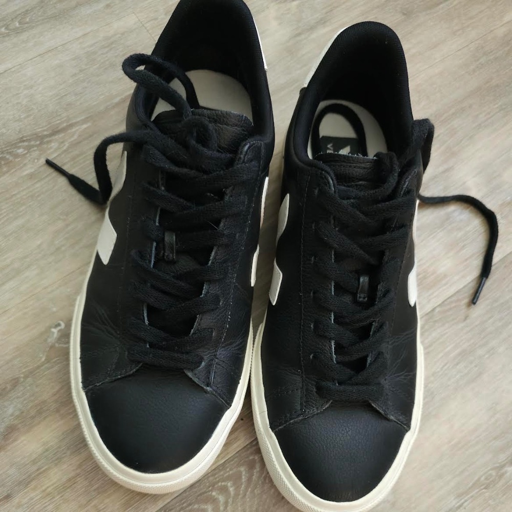 Veja Campo Chrome Free Black White EU 40 - Picture 2 of 4